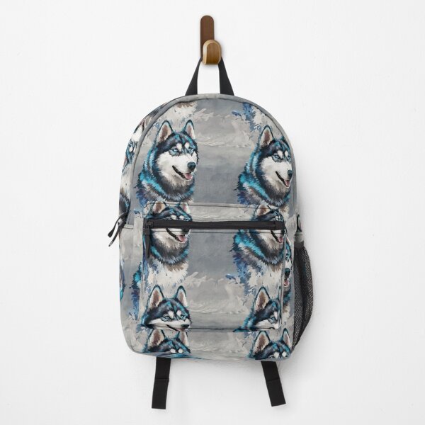 Item preview, Elegant Siberian Husky Illustration – Winter-Inspired Artistic Design designed and sold by NSB-Design.