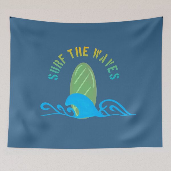 Item preview, Surfing beach. Surfboard. Waves. Surf the waves. designed and sold by aliceworks.