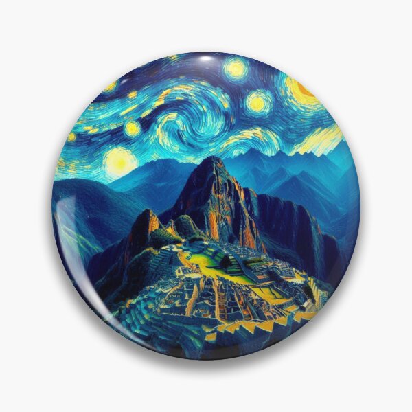 Item preview, Starry Night Machu Picchu Peru designed and sold by Esskay Designs.