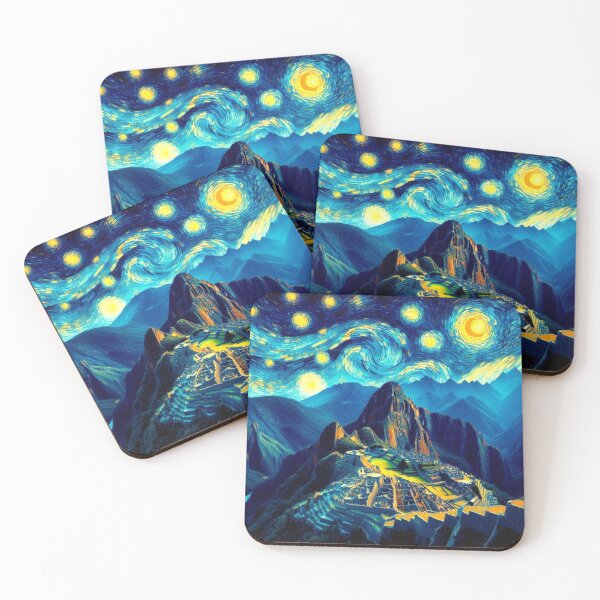 Item preview, Starry Night Machu Picchu Peru designed and sold by Esskay Designs.