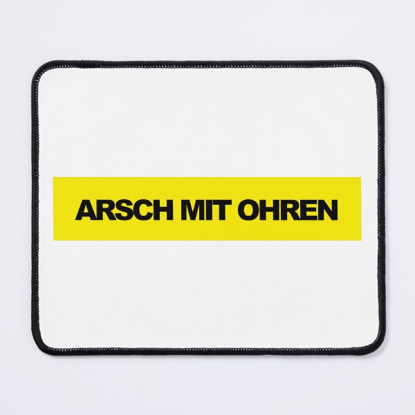 Artikelvorschau, Lustiges „Arsch mit Ohren“ T-Shirt – witziger deutscher Humor entworfen und verkauft von PING 999 STUDIO.