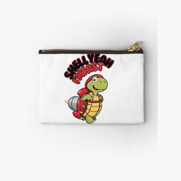 Item preview, Shell Yeah, I’m Fast - Funny Rocket Turtle designed and sold by Snicker-Designs.