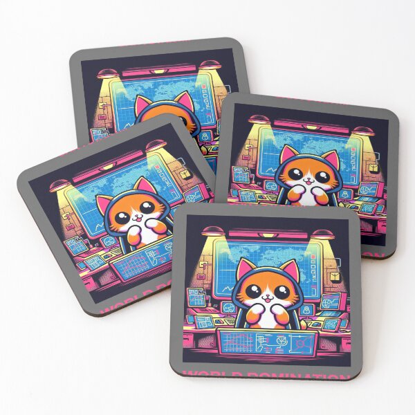Item preview, World Domination Cat: Cute but Villainous Design (v2) designed and sold by MIDesign.