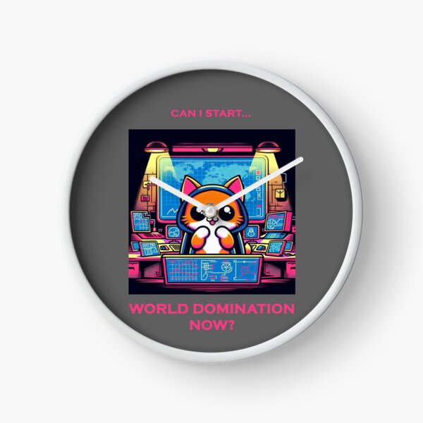 Item preview, World Domination Cat: Cute but Villainous Design (v2) designed and sold by MIDesign.