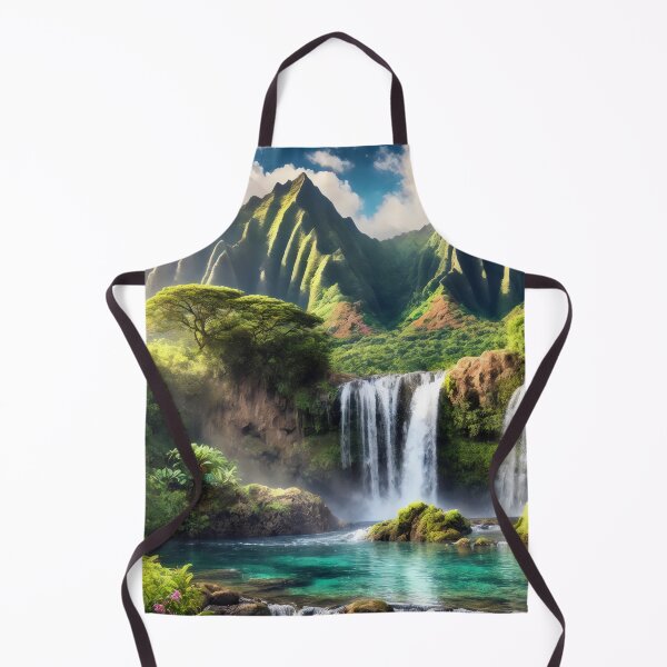 Item preview, Tropical Paradise Waterfall designed and sold by SomethingNiceHI.