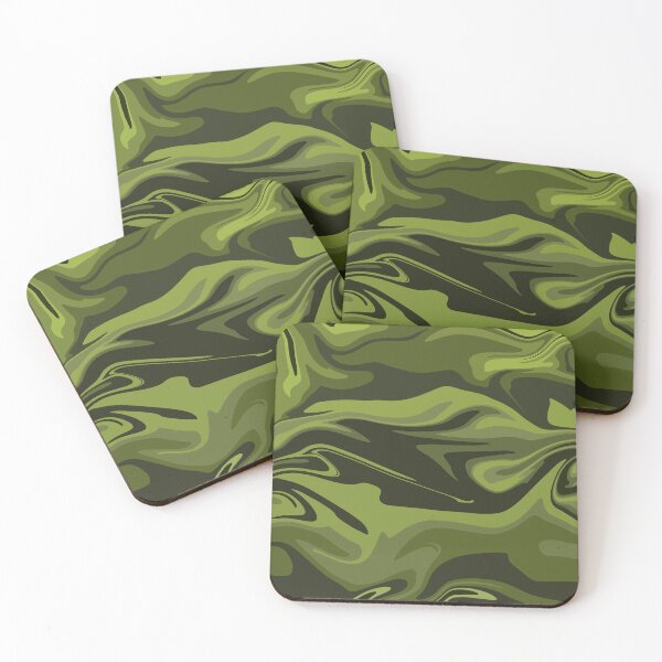 Item preview, Abstract Art Green Shades designed and sold by chahakisha.