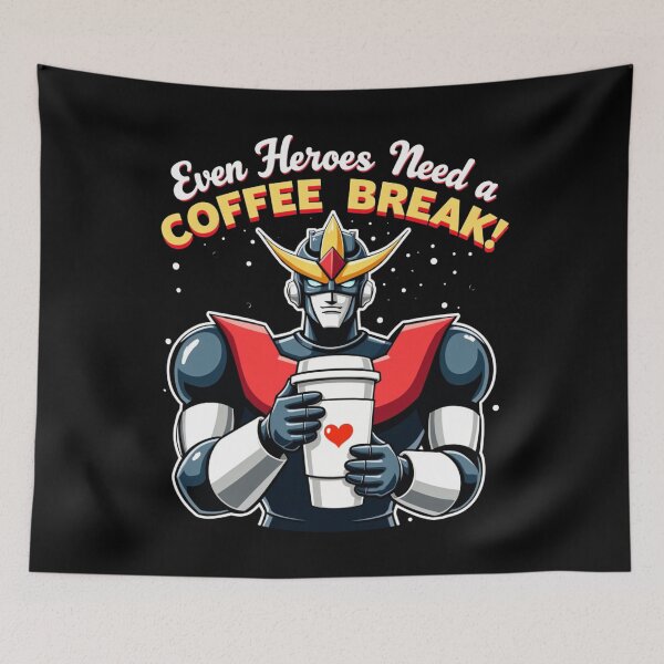 Item preview, Even heroes need a coffee break! designed and sold by JonathanP514.