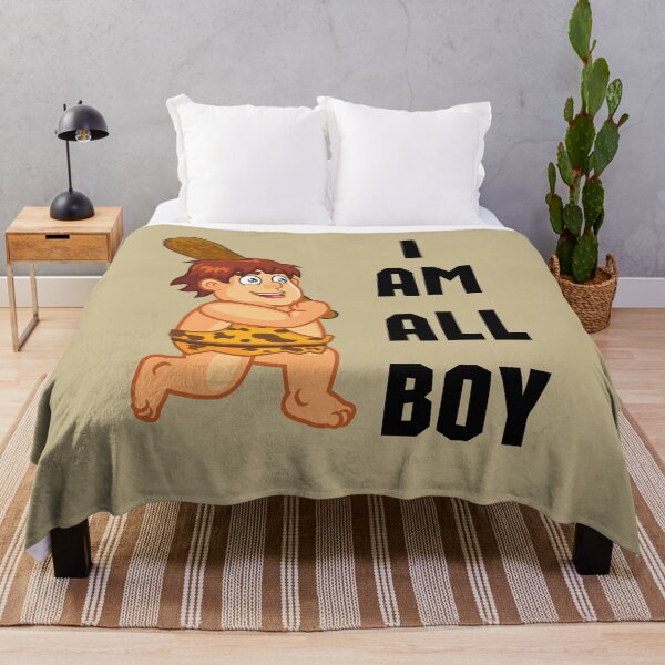 Item preview, I AM ALL BOY Rough and tumble caveman kids designed and sold by BlesstB.