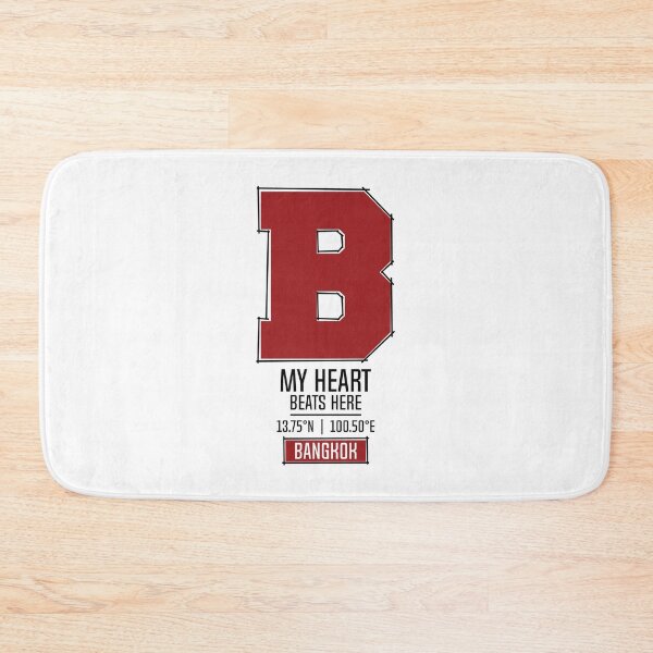 Item preview, BANGKOK MY HEART BEATS HERE WHITE designed and sold by LMAGARMENTS.