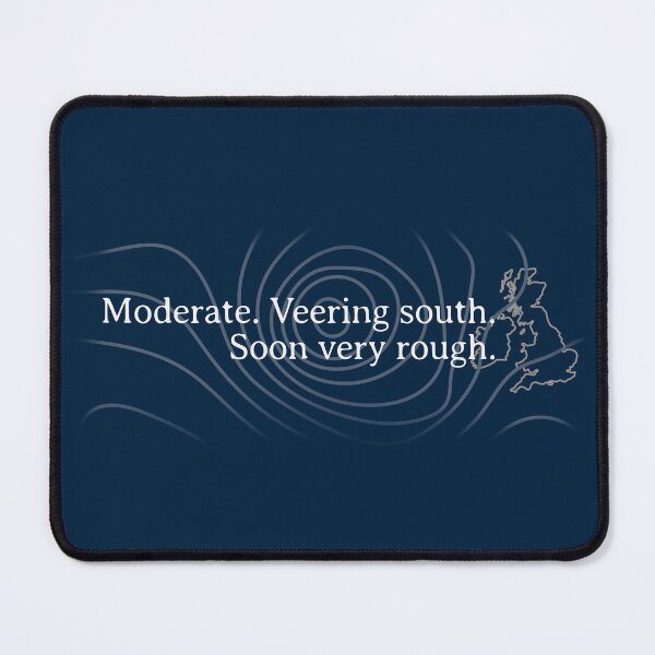 Item preview, Veering South : Shipping Forecast designed and sold by Top Quark Design.