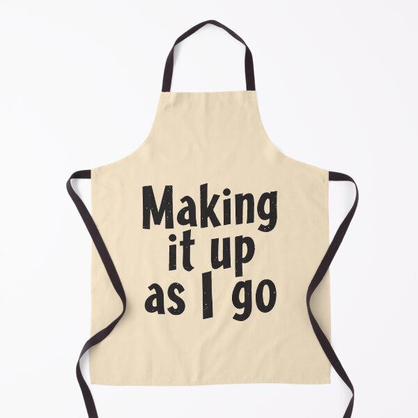 Item preview, Making it up as I go: Vintage Humor for Modern Hot Messes designed and sold by twisted-dot.