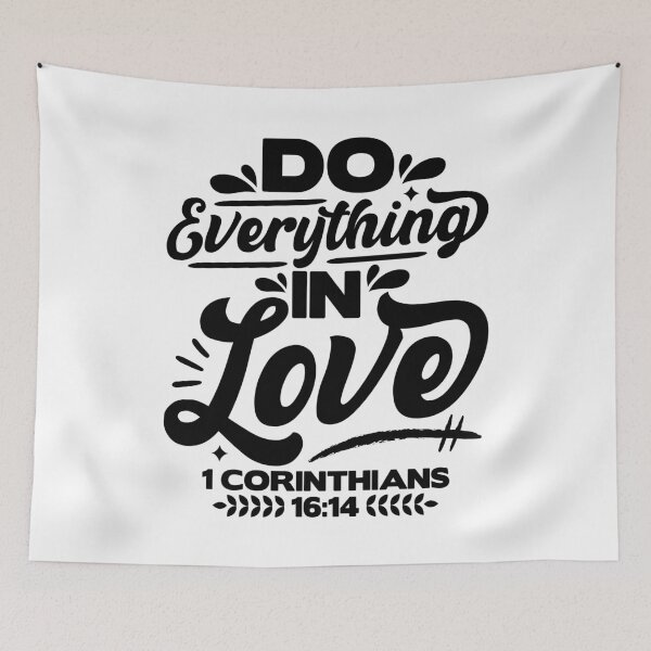 Item preview, 1 Corinthians 16:14 Do Everything In Love designed and sold by plushism.