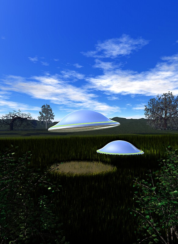 "Nested Dome Saucers" by mdkgraphics Redbubble