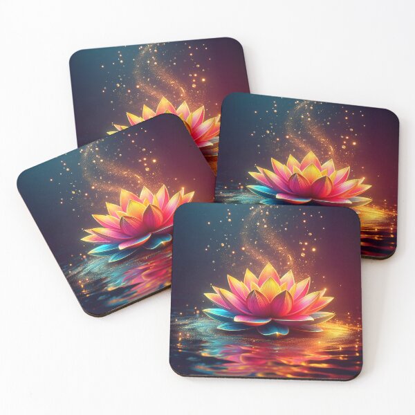 Item preview, Pink lotus blossom with golden light designed and sold by KwangCB.