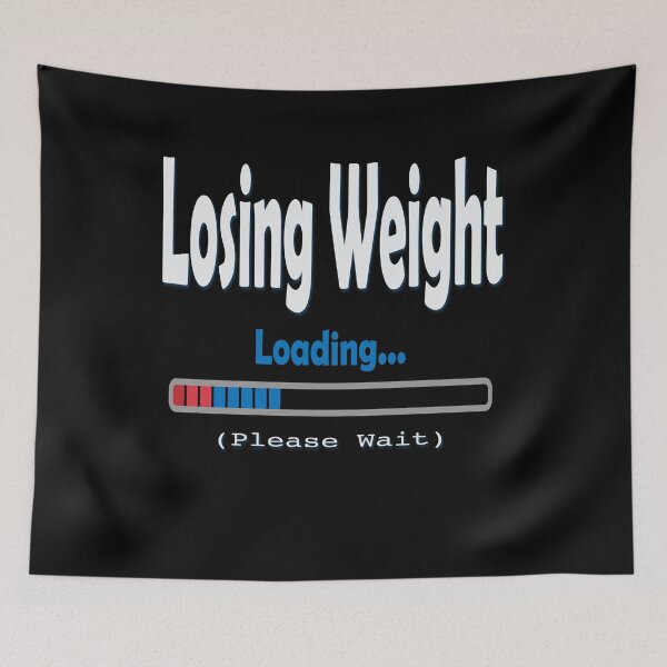 Item preview, Losing Weight Loading - Motivational Quote designed and sold by Zakrytos ★★★★★.