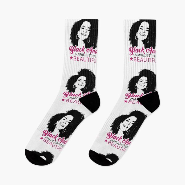 Item preview, Black and Unapologetically Beautiful - Cute Empowerment Woman for African American designed and sold by Dmetalx Art Apparel.