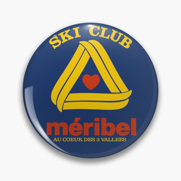 Item preview, Vintage Méribel Ski Sticker designed and sold by SkiStickersCo.