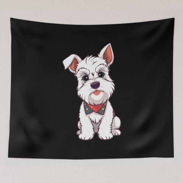 Item preview, White Schnauzer designed and sold by Getup-clothing.