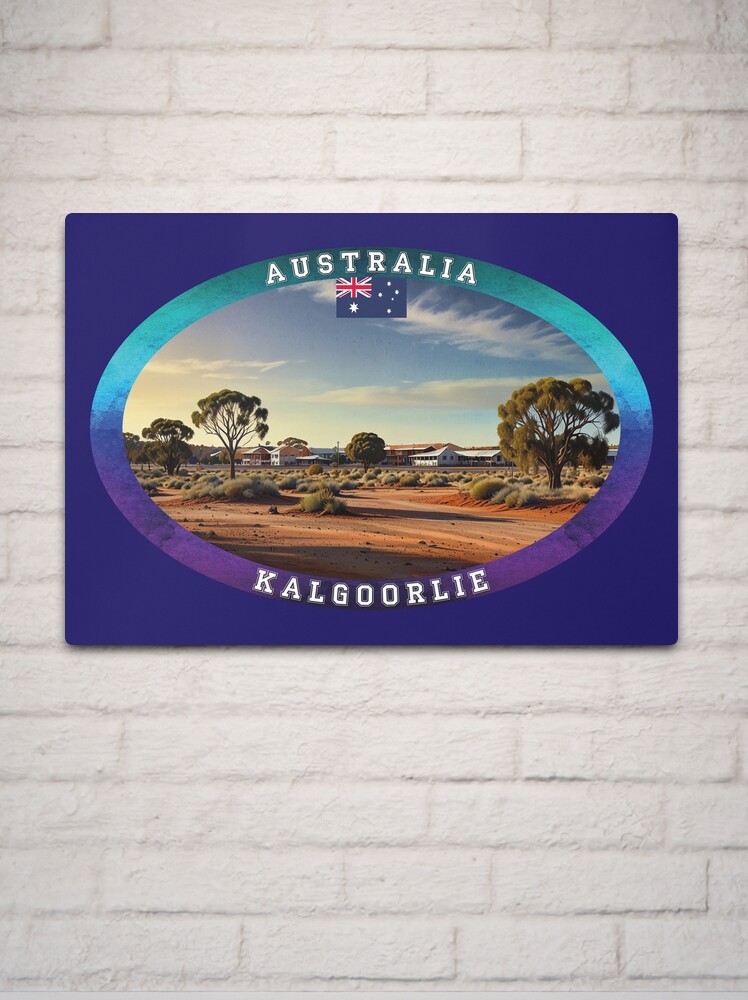 Thumbnail 2 of 4, Metal Print, Kalgoorlie Australia Travel designed and sold by Thistle-TShop.