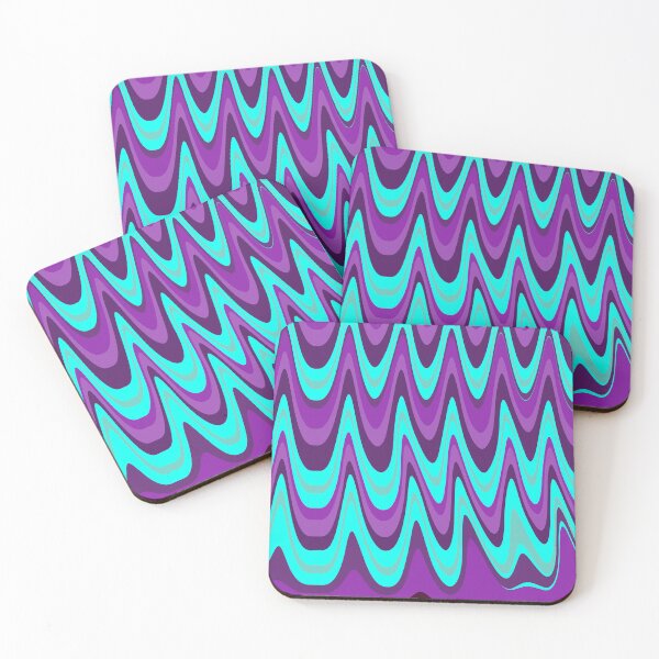Item preview, Abstract Art Purple and sky blue designed and sold by chahakisha.
