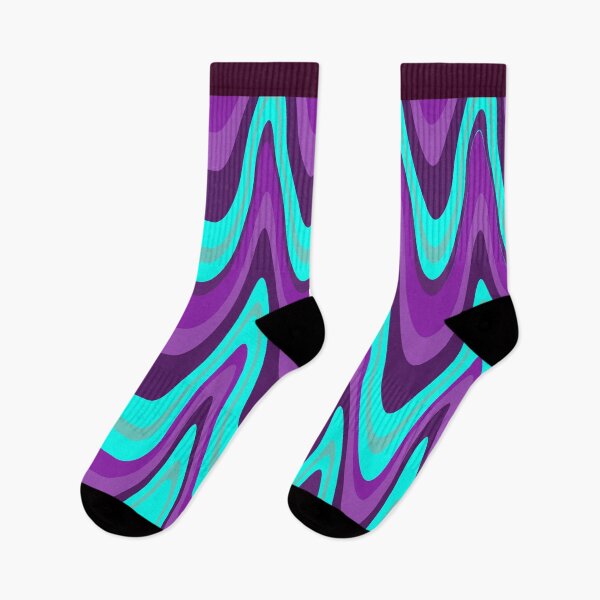 Item preview, Abstract Art Purple and sky blue designed and sold by chahakisha.