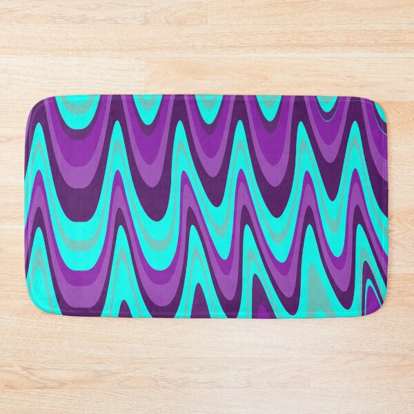 Item preview, Abstract Art Purple and sky blue designed and sold by chahakisha.