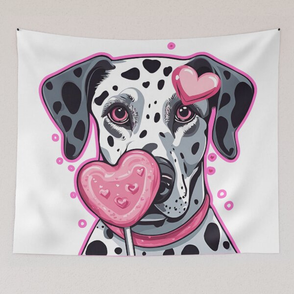 Item preview, Valentine's Day Dalmatian Love designed and sold by GoodyPaws.