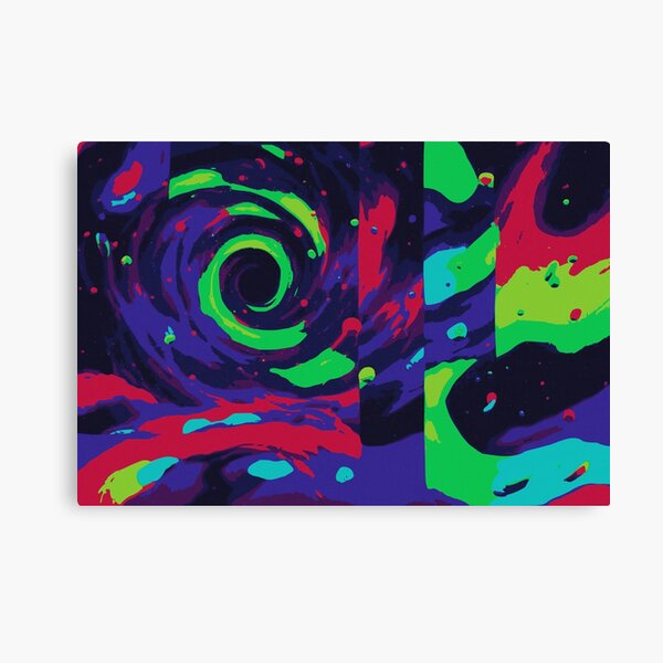 Abstract in space Canvas Print