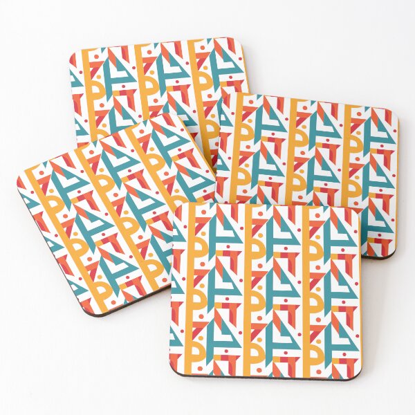 Item preview, Bauhaus stylish pattern. designed and sold by Fat Fish Canvas.