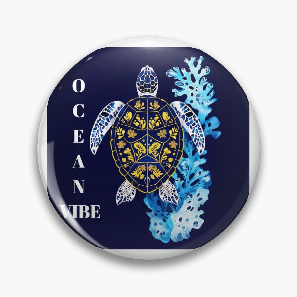 Item preview, Ocean Vibe Turtle designed and sold by GrifonJ.