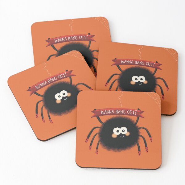 Item preview, Wanna Hang Out Cute Spider designed and sold by Giddy Kipper.