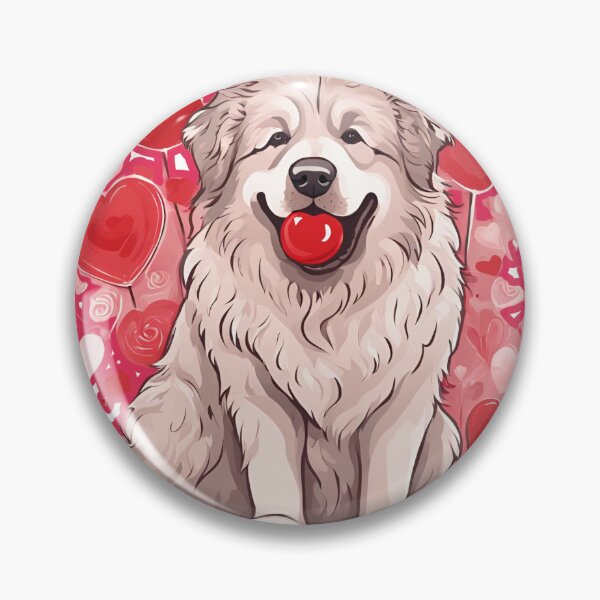 Item preview, Valentine's Day Caucasian Shepherd Love designed and sold by GoodyPaws.