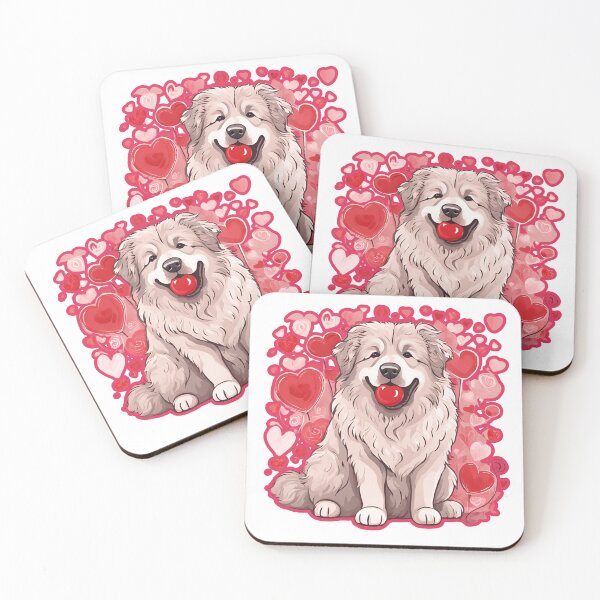 Item preview, Valentine's Day Caucasian Shepherd Love designed and sold by GoodyPaws.