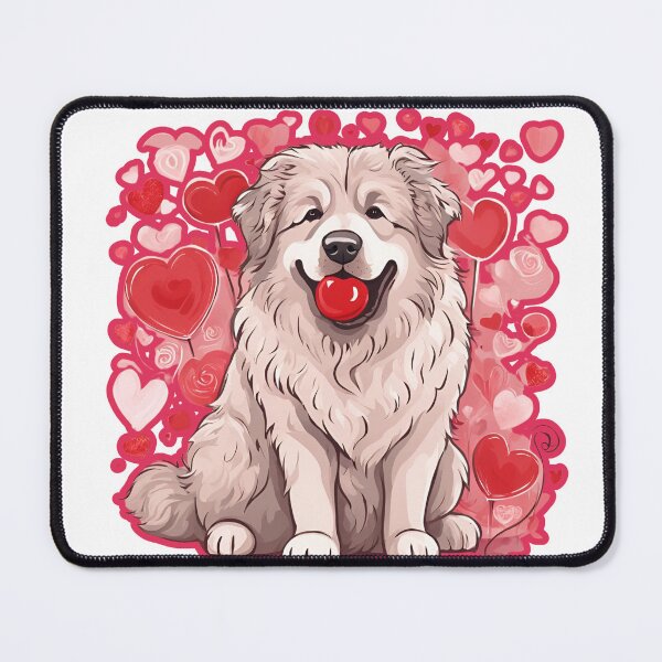Item preview, Valentine's Day Caucasian Shepherd Love designed and sold by GoodyPaws.