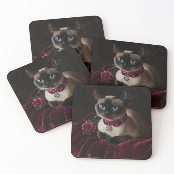Item preview, Striking Siamese  designed and sold by Nocturne  Paws.