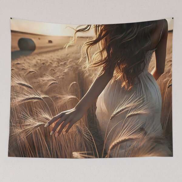 Item preview, Fields of wheat designed and sold by Vibranta Studio.