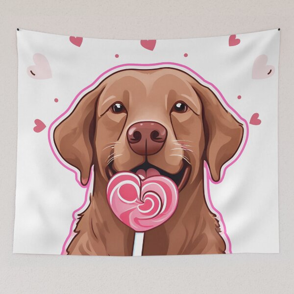 Item preview, Valentine's Day Chesapeake Bay Retriever Love designed and sold by GoodyPaws.