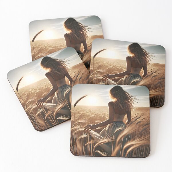 Item preview, Golden fields designed and sold by Vibranta Studio.