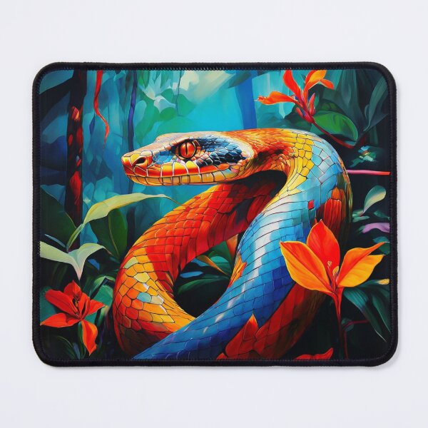 Item preview, Jungle Snake Piton Flowers designed and sold by GrifonJ.