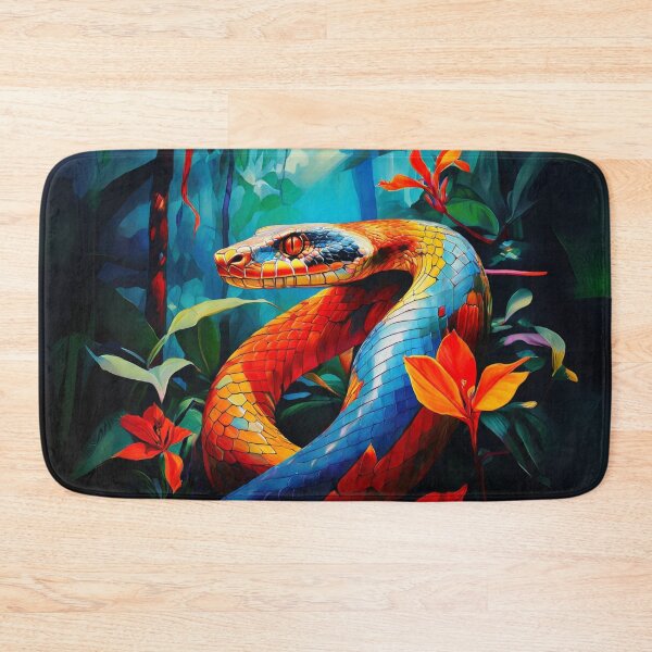 Item preview, Jungle Snake Piton Flowers designed and sold by GrifonJ.