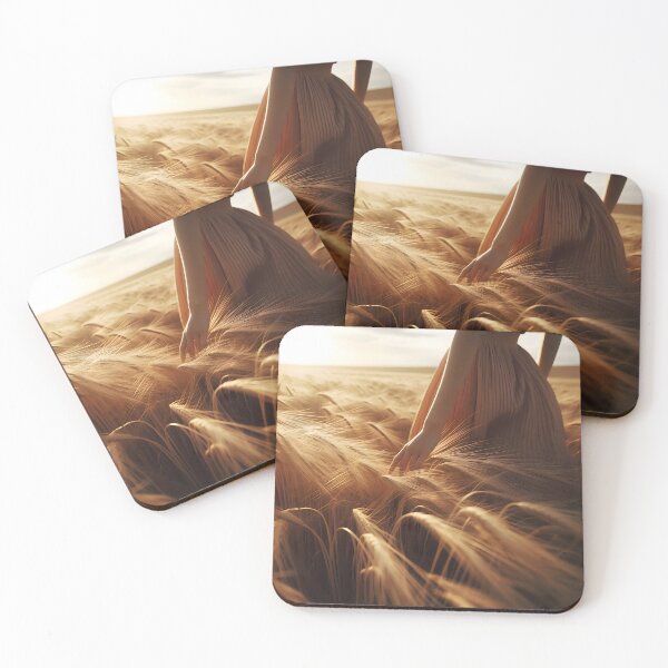 Item preview, Golden fields designed and sold by Vibranta Studio.
