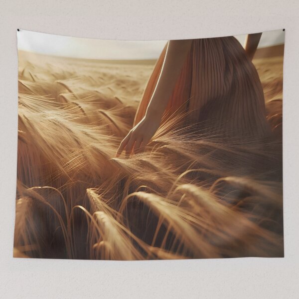 Item preview, Golden fields designed and sold by Vibranta Studio.