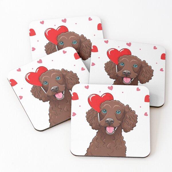 Item preview, Valentine's Day Irish Water Spaniel Love designed and sold by GoodyPaws.
