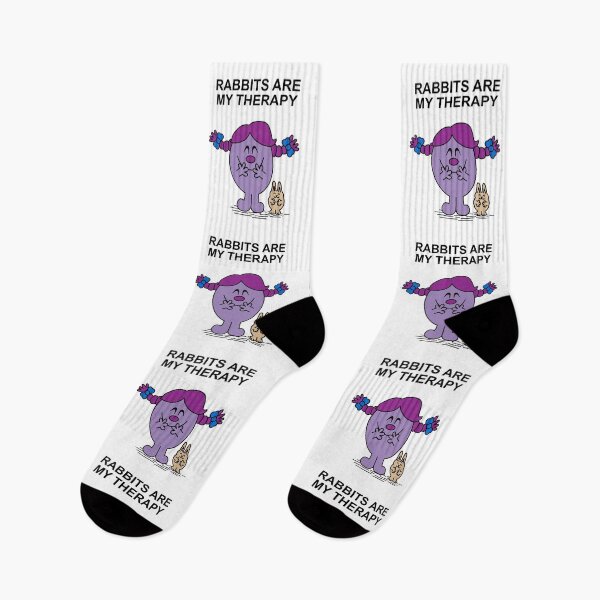 Item preview, Little Miss Rabbits are my Therapy designed and sold by Scat the cat.
