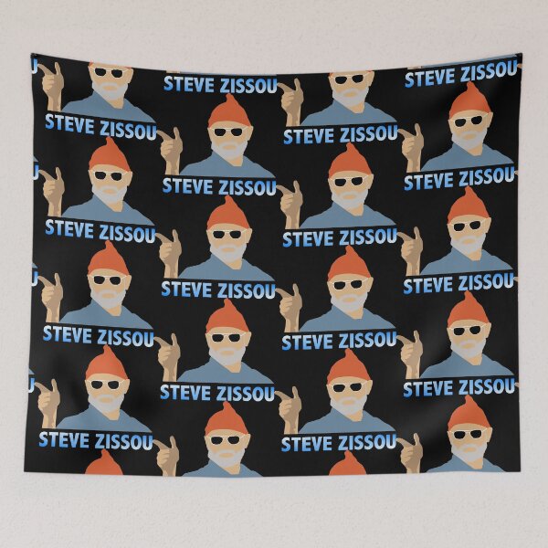 Item preview, Steve Zissou  illustration designed and sold by ZooStateofMind.