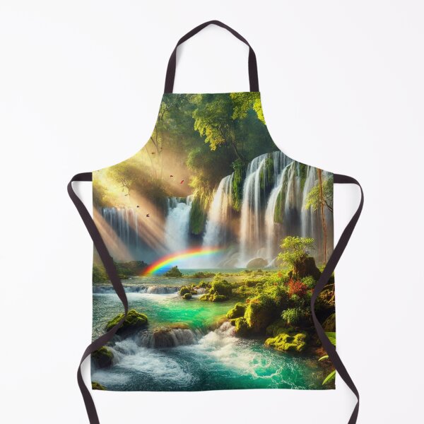 Item preview, Ethereal Paradise: Waterfalls and Rainbows designed and sold by pensational.