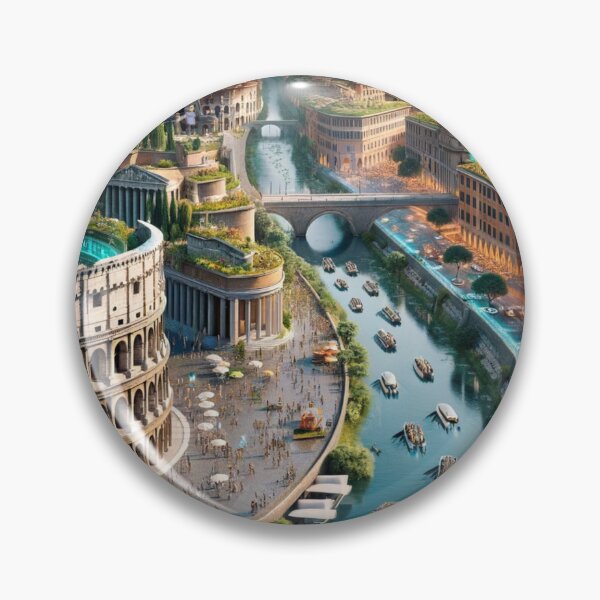 Item preview, Rome - Futuristic Cities designed and sold by Eric Nagel.