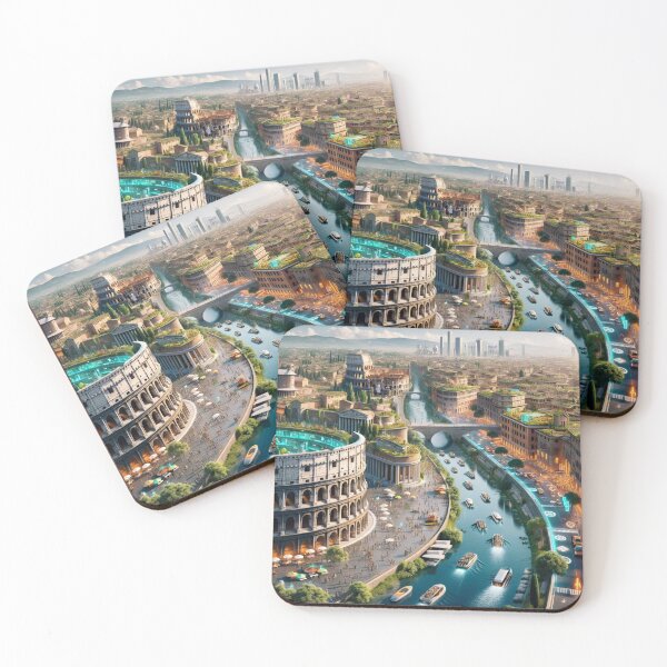Item preview, Rome - Futuristic Cities designed and sold by Eric Nagel.