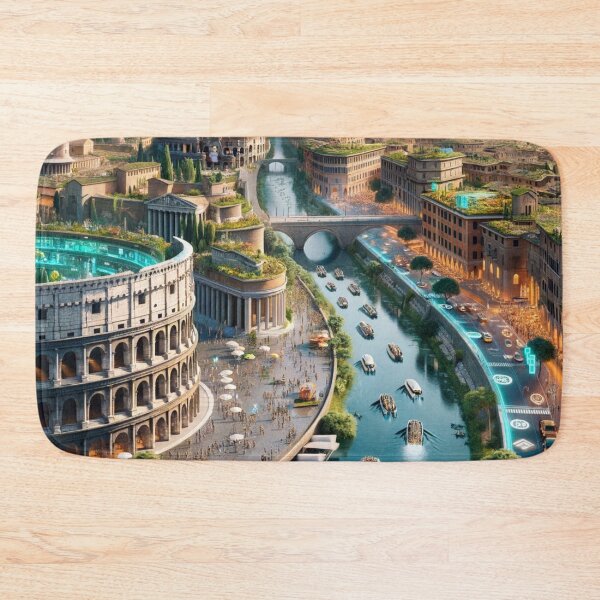 Item preview, Rome - Futuristic Cities designed and sold by Eric Nagel.