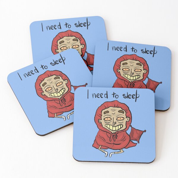 Item preview, Dude wrapped in blanket with pillow designed and sold by VladdissH.